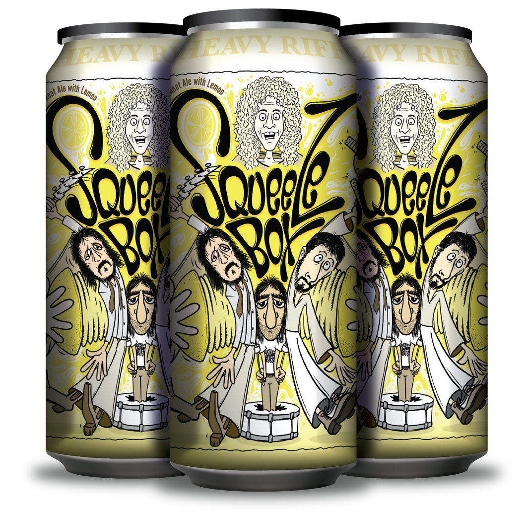 Squeeze Box  -  4 pack of 16oz cans