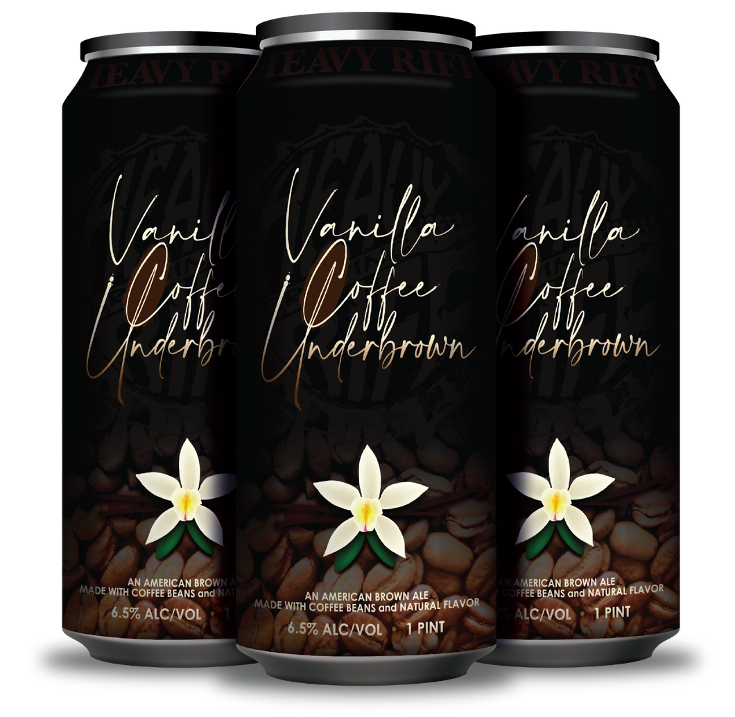 Vanilla Coffee Underbrown  -  4 pack of 16oz cans