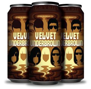 Velvet Underbrown  -  4 pack of 16oz cans